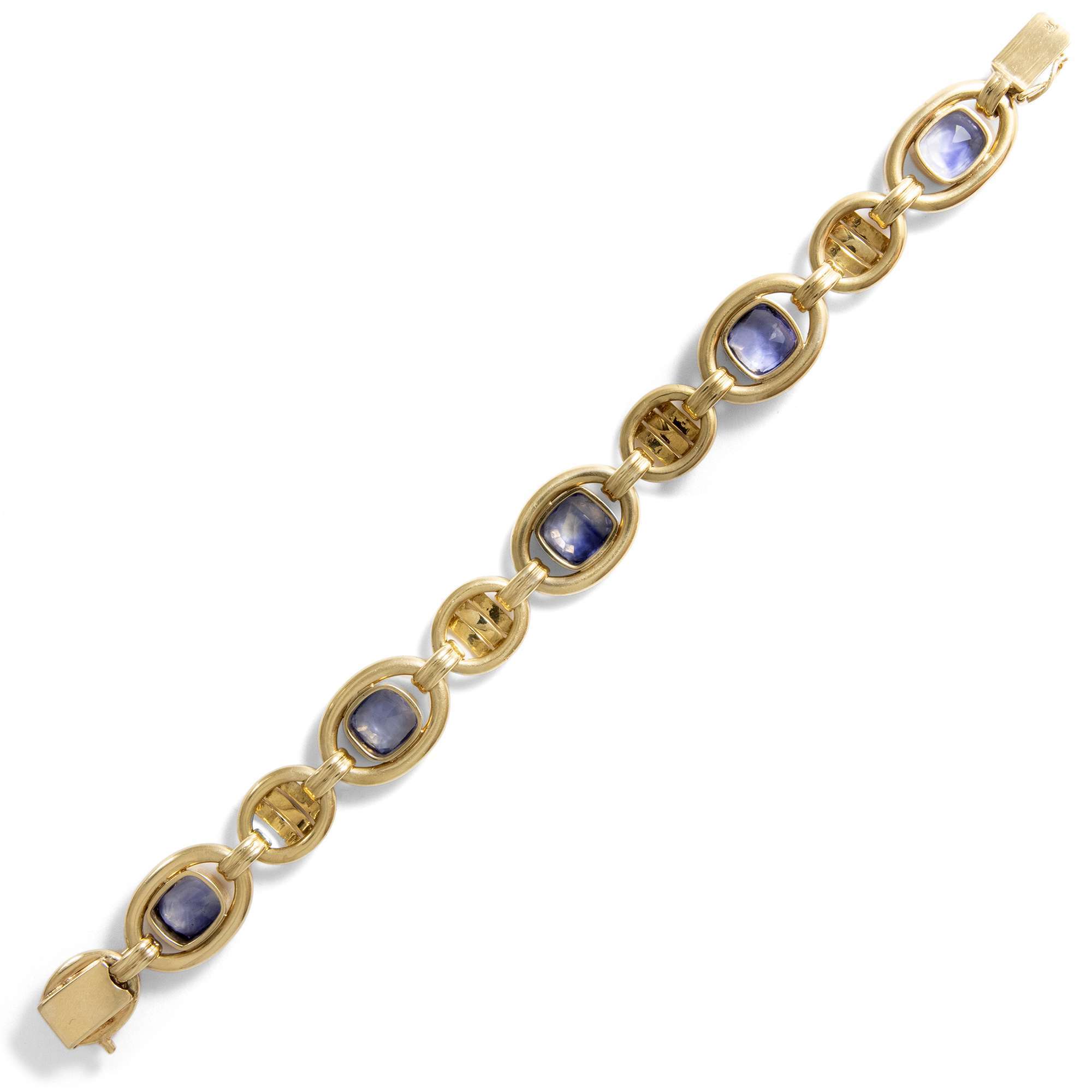 607204-hofer-antikschmuck-Prachtvolles-Saphir-Armband-in-warm-glaenzendem-Gold-um-1940-Sapphire-Skies_5