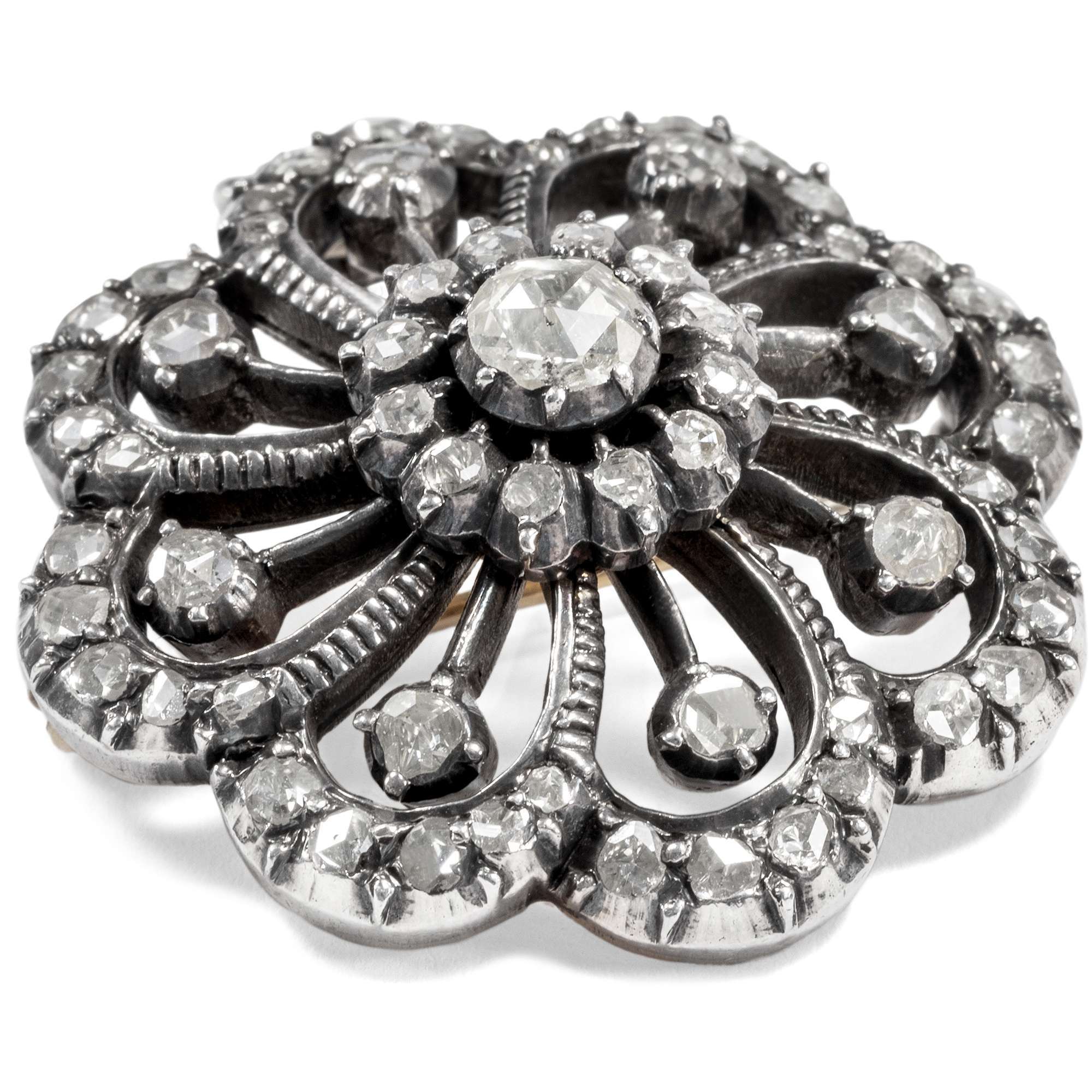 615685-hofer-antikschmuck-Vintage-Demi-Parure-mit-Diamantrosen-in-Silber-Niederlande-um-1955-Es-muessen-nicht-immer-Tulpen-sein_1