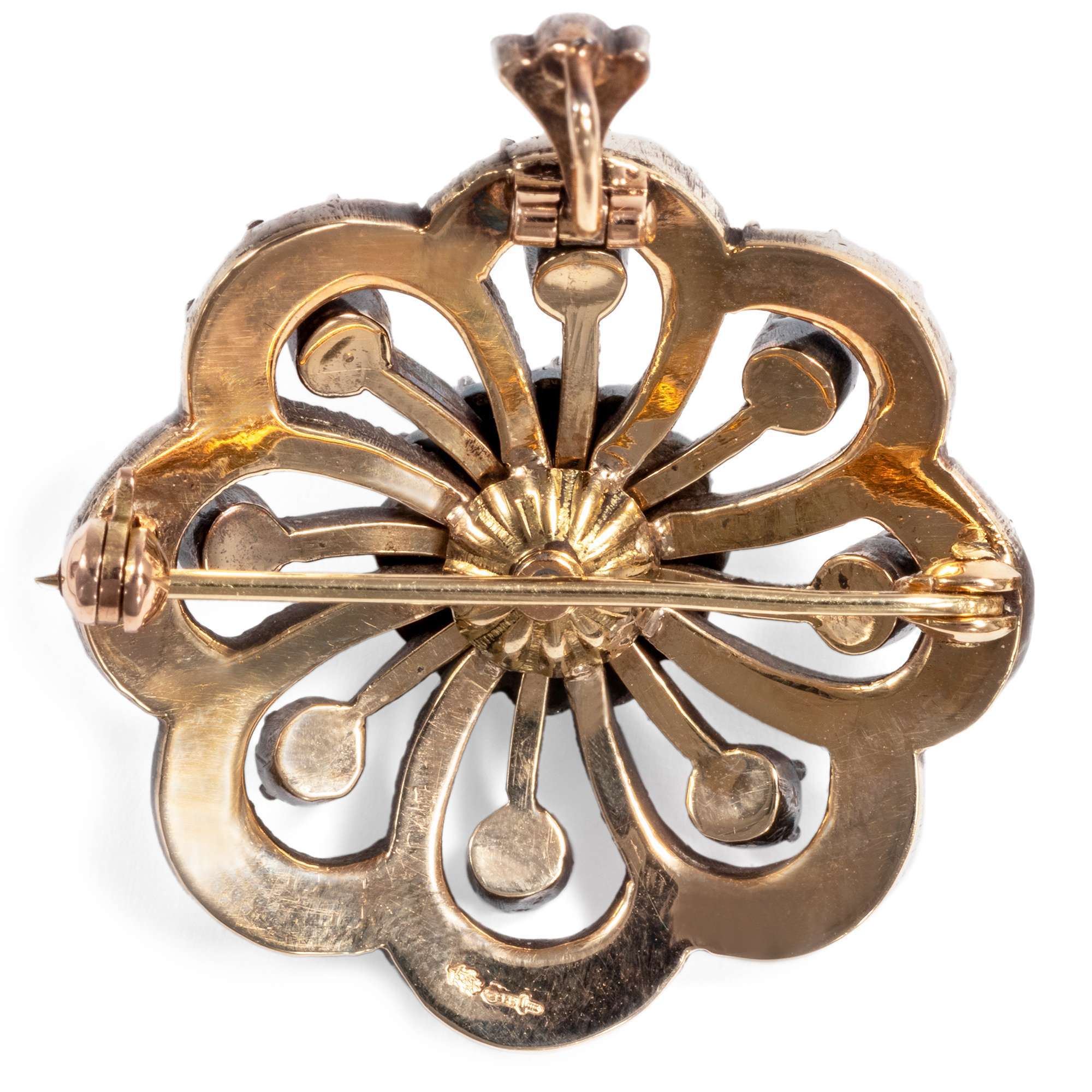 615685-hofer-antikschmuck-Vintage-Demi-Parure-mit-Diamantrosen-in-Silber-Niederlande-um-1955-Es-muessen-nicht-immer-Tulpen-sein_3