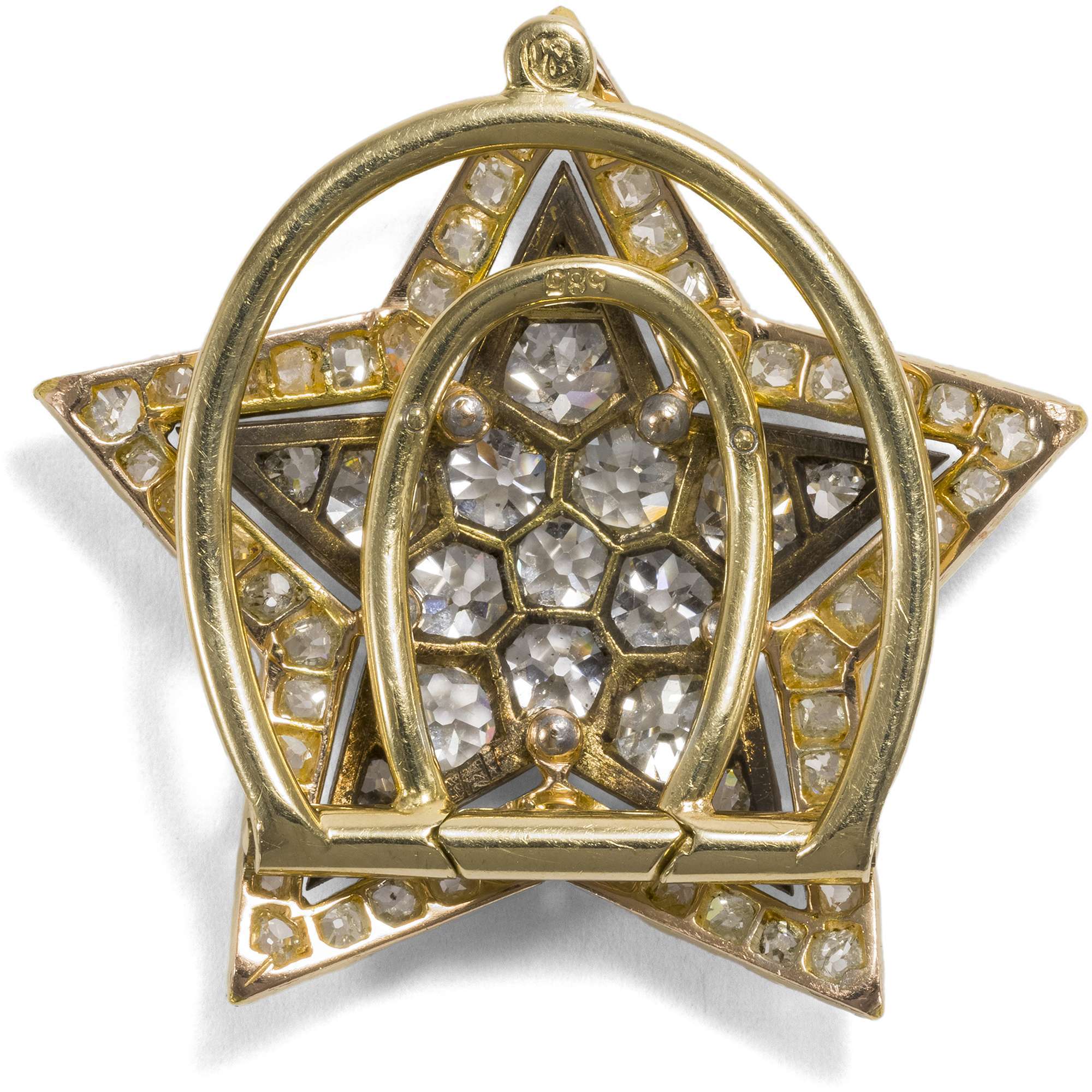 616000-hofer-antikschmuck-Antike-Diamant-Stern-mit-7-18-ct-Altschliff-Diamanten-als-Schalclip-Tuchhalter-um-1880-Mein-Gluecksstern_3