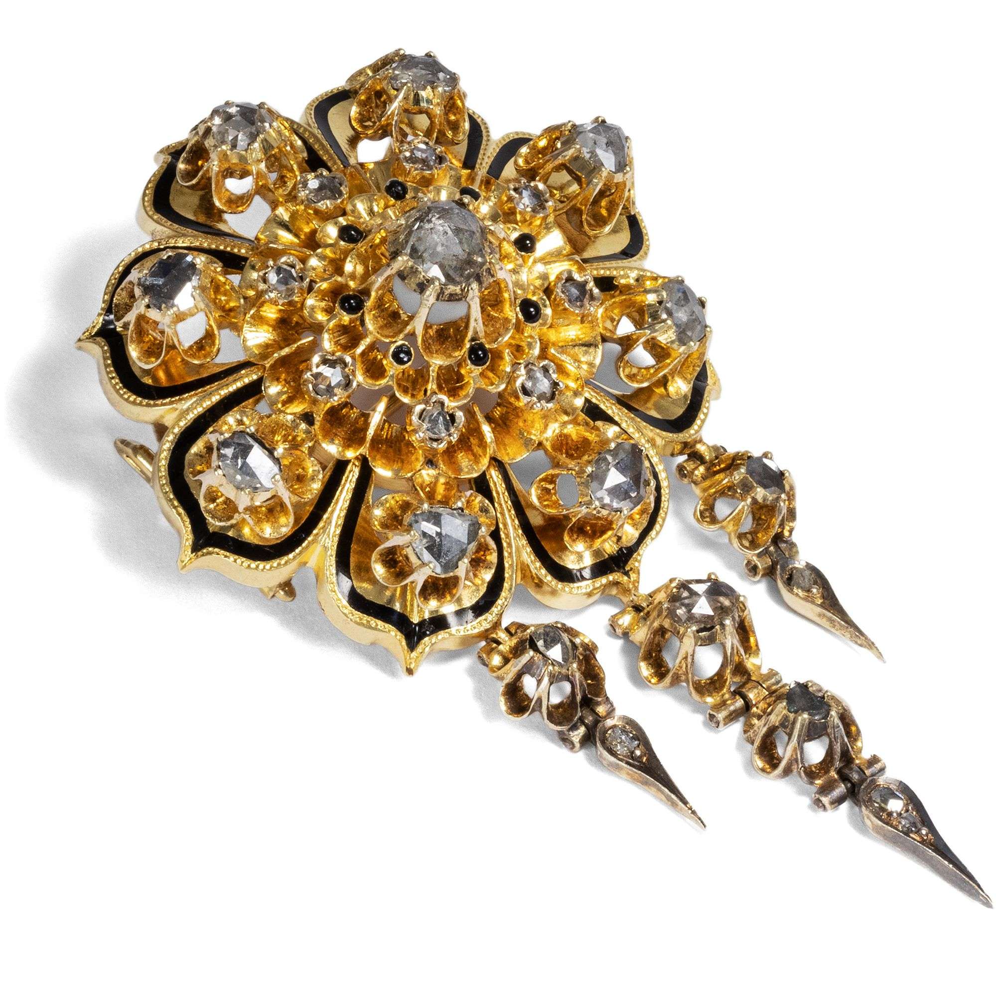 616600-hofer-antikschmuck-Antike-Demi-Parure-mit-Diamantrosen-in-emailliertem-Gold-oesterreich-Ungarn-um-1870-Bluetenregen_4