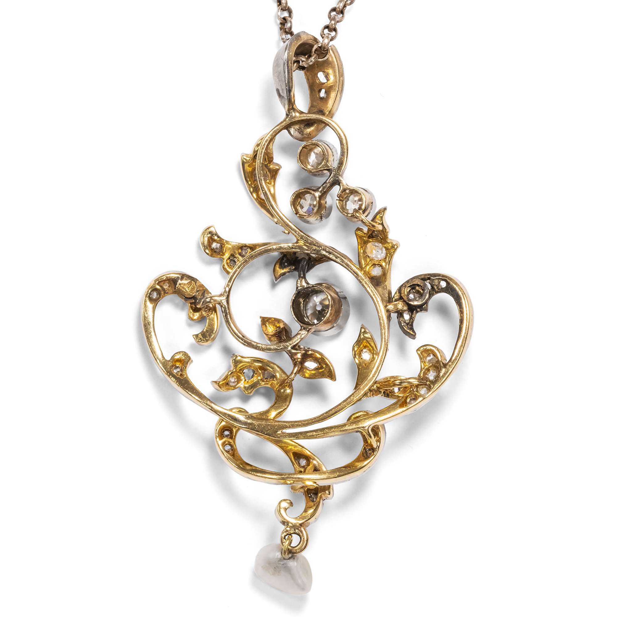 620495-hofer-antikschmuck-Antiker-Anhaenger-mit-Diamanten-in-Platin-auf-Gold-um-1900-Neo-Rokoko_3