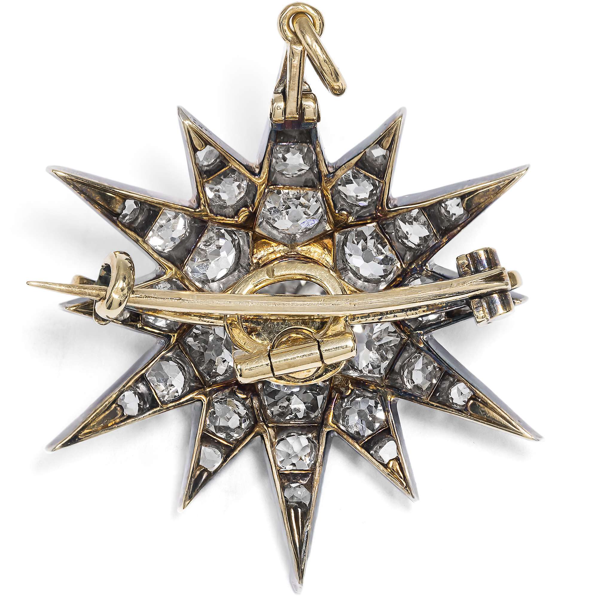 625368-hofer-antikschmuck-Fabelhafte-Stern-Brosche-aus-Silber-Gold-und-Diamanten-um-1880-Sternenklar_4