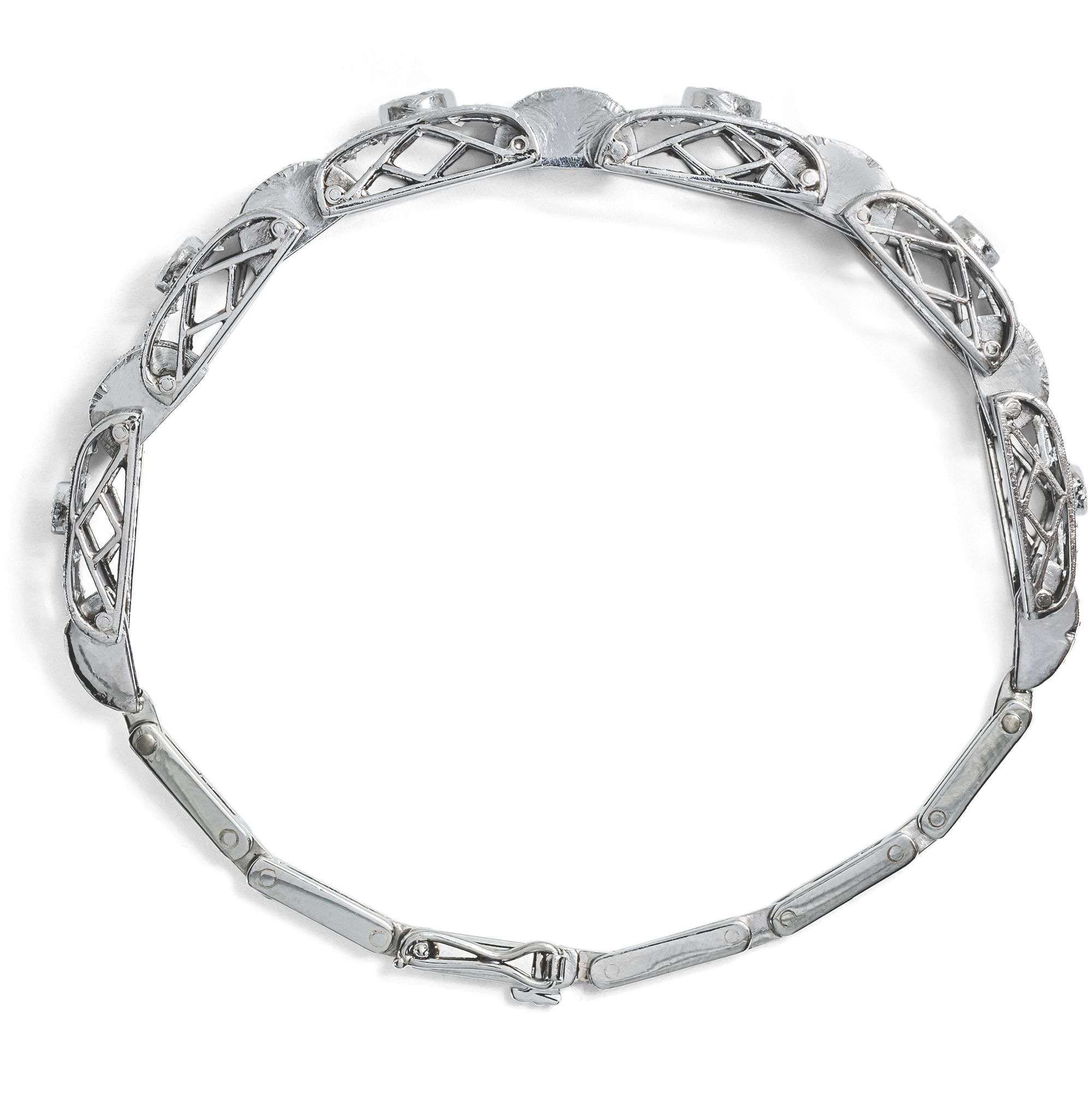 625725-hofer-antikschmuck-Edles-Diamant-Armband-des-spaeten-Art-Deco-Niederlande-um-1940-Lichtblick_4