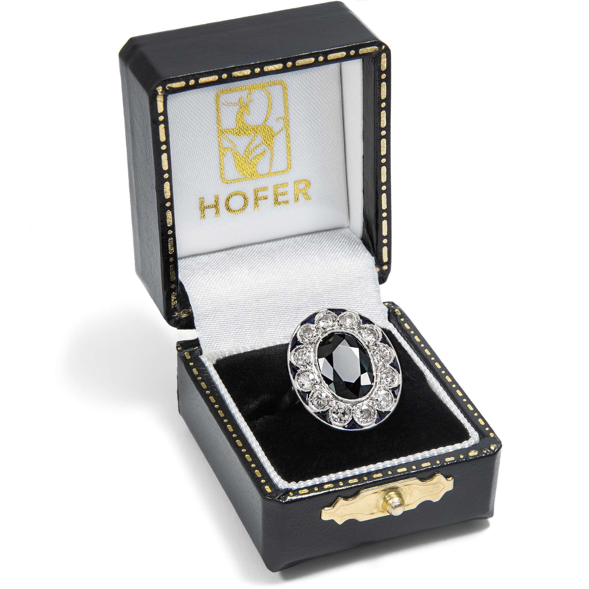 627155-hofer-antikschmuck-Erstklassiger-Ring-aus-Weissgold-und-Platin-mit-Saphiren-und-Diamanten-Paris-um-1925-Form-follows-Funkeln_5