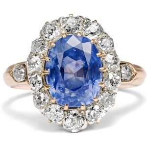 627158-hofer-antikschmuck-Prachtvoller-Ring-mit-unbehandeltem-Saphir-und-Diamanten-datiert-1892-Jaques-a-Marie_1